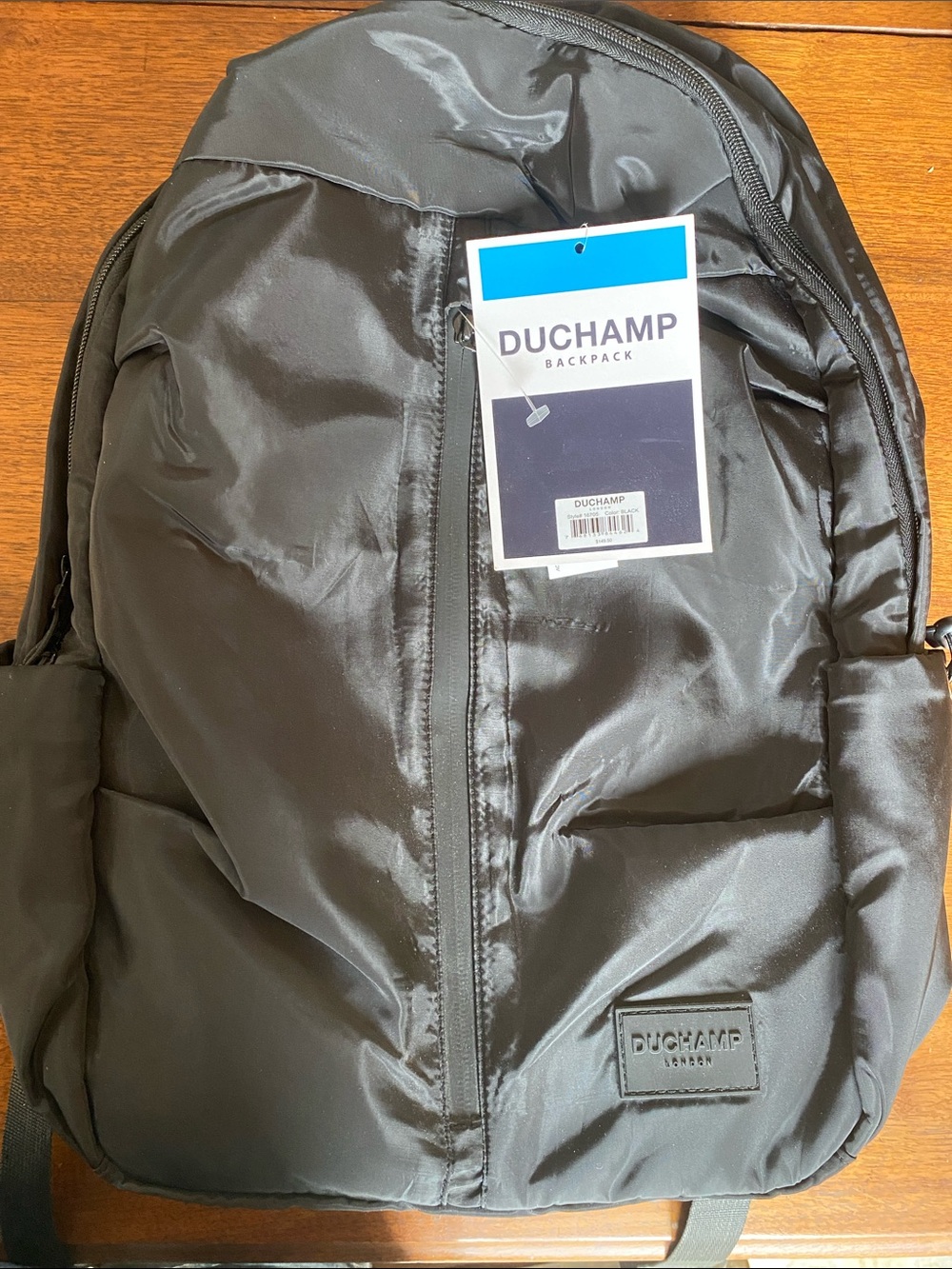 Duchamp Black Laptop Backpack